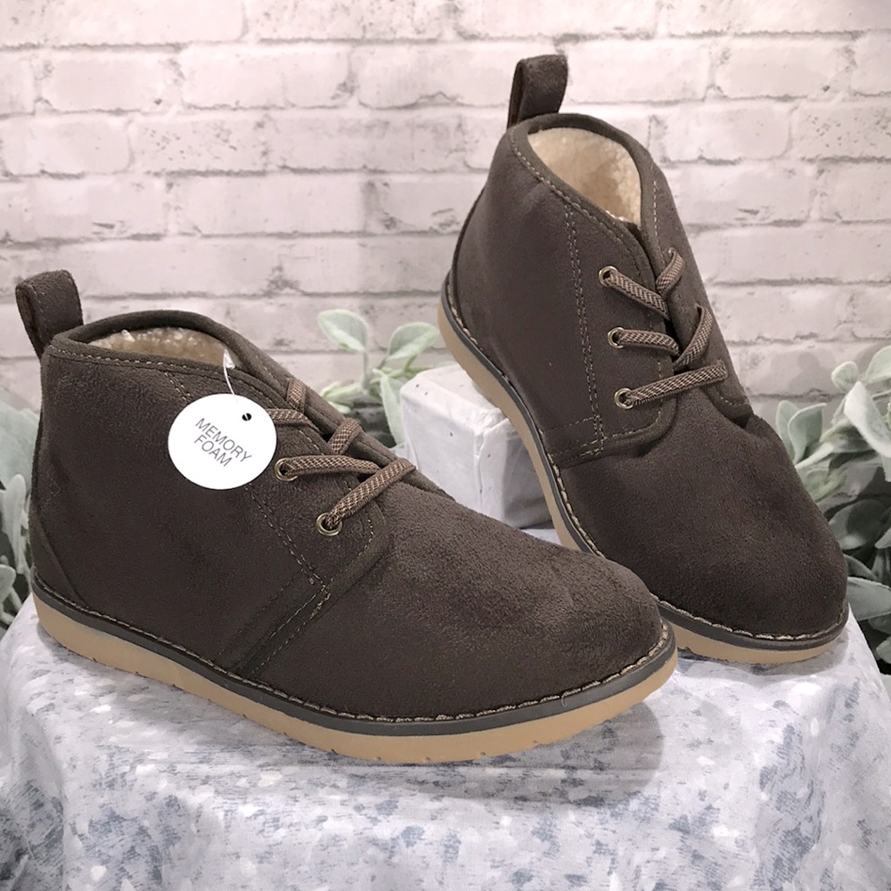 Sonoma Nigiri Brown Faux Suede Mid-High Casual Boots Boys 3M🌟NWT&NIB🌟